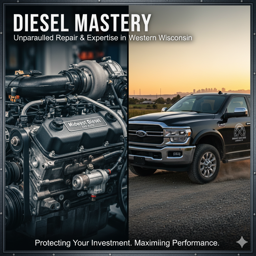 midwest diesel and auto hammond wisconsin diesel and auto repair shop SERVICES