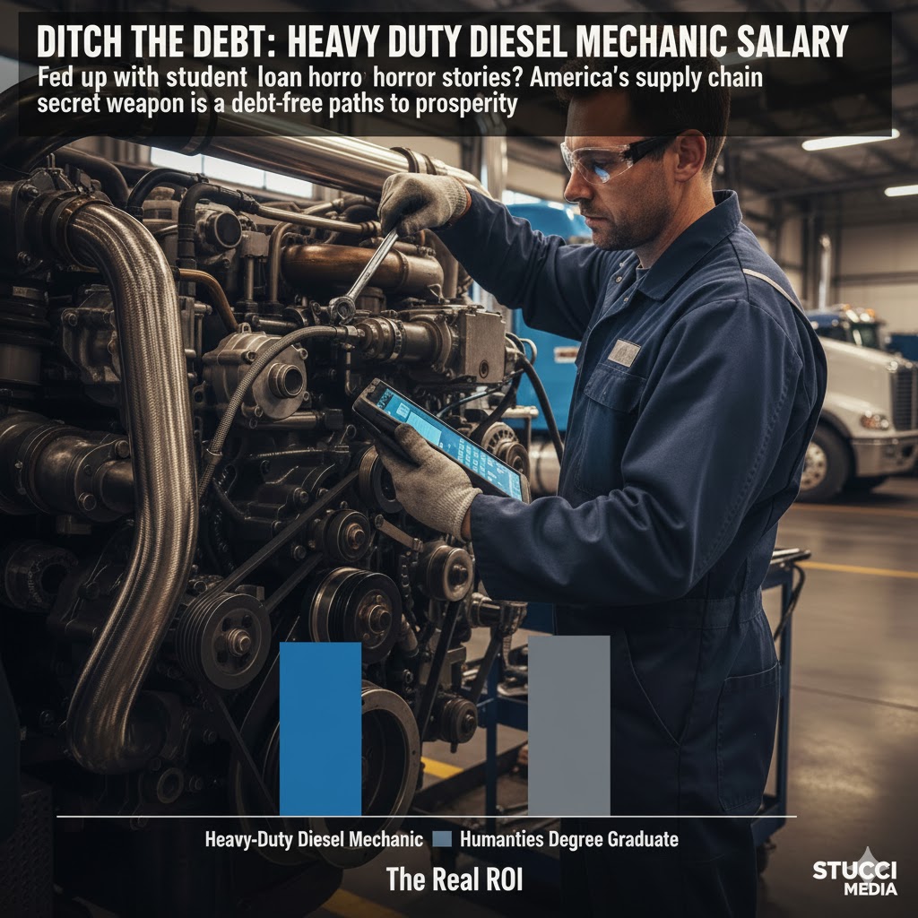 heavy duty diesel mechanic salary