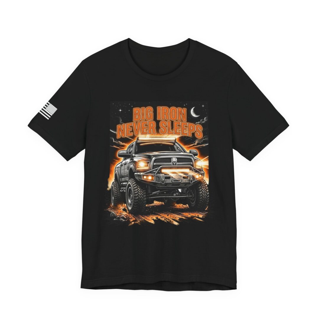 Big Iron Never Sleeps" Ram Diesel Tee