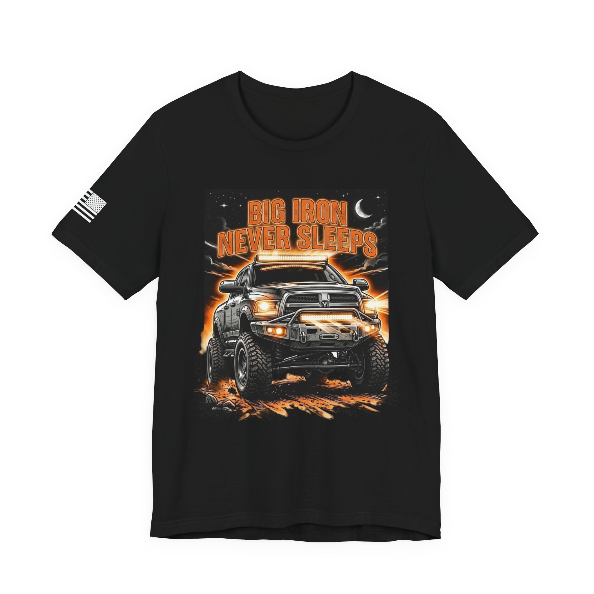 Big Iron Never Sleeps" Ram Diesel Tee