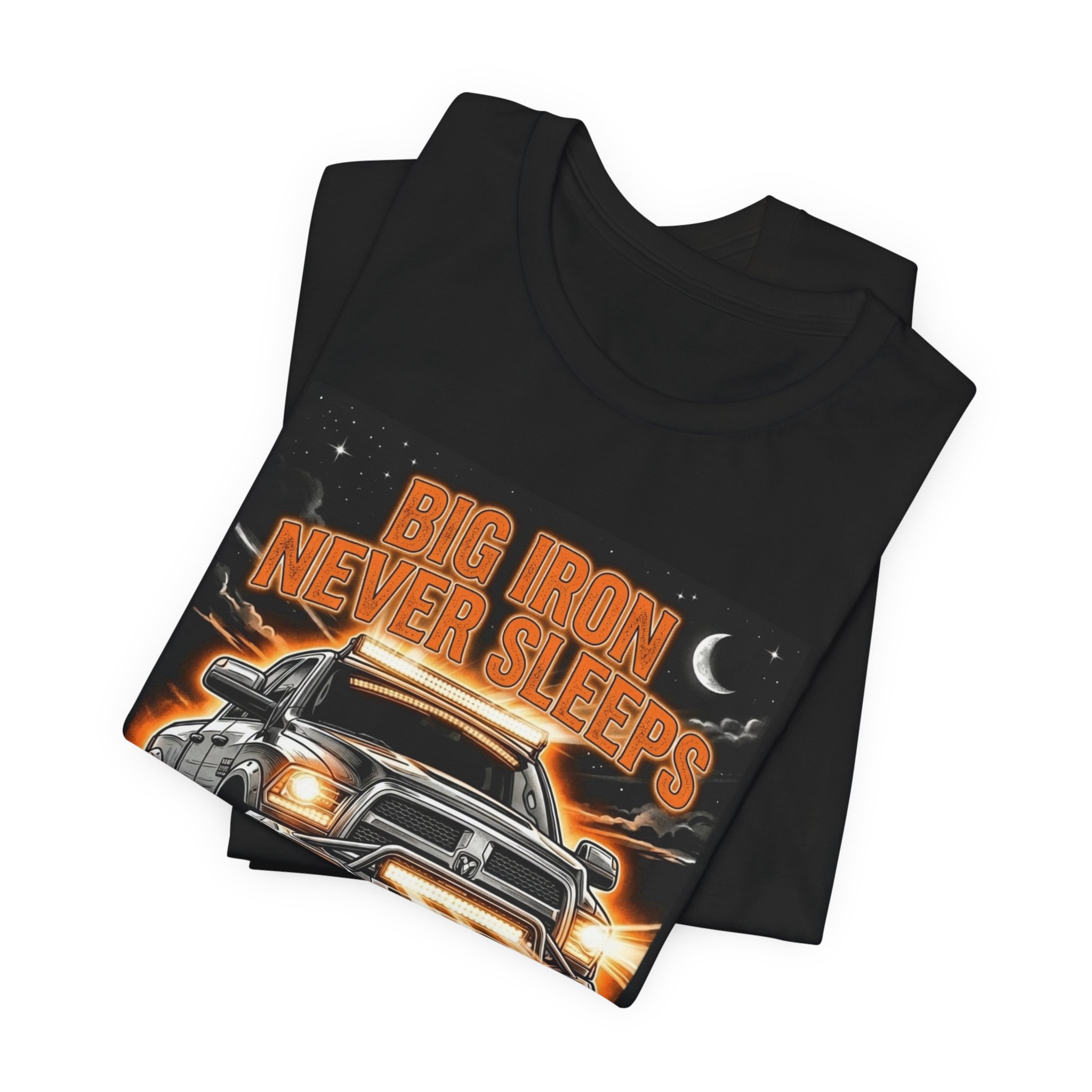 Big Iron Never Sleeps" Ram Diesel Tee - Image 3