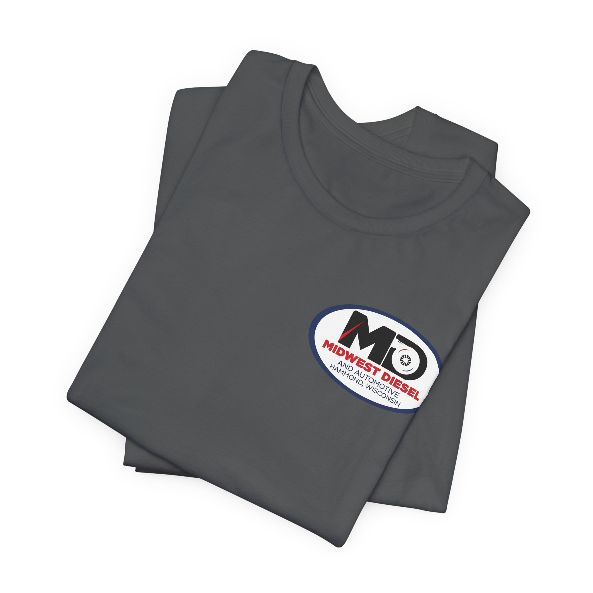 "More Torque Less Talk" Official Shop Logo Tee - Image 11
