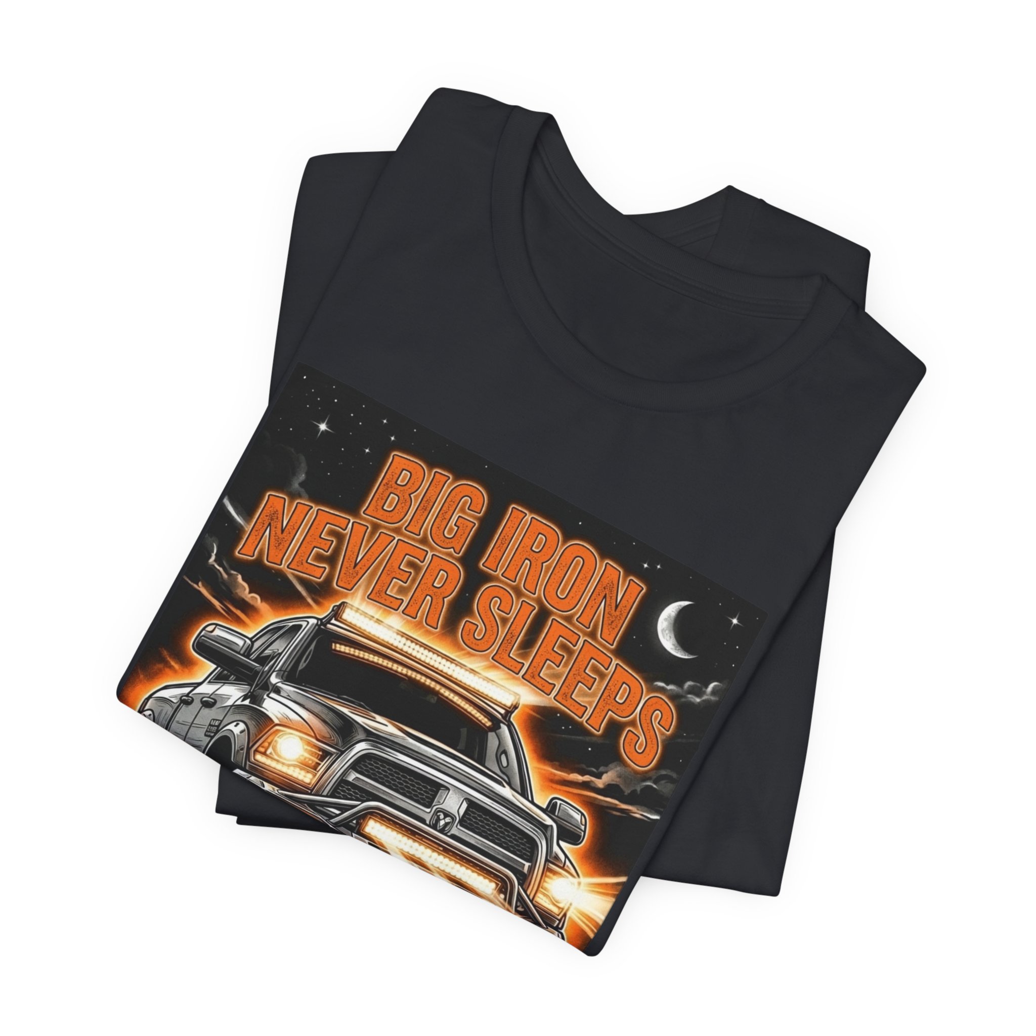 Big Iron Never Sleeps" Ram Diesel Tee - Image 7